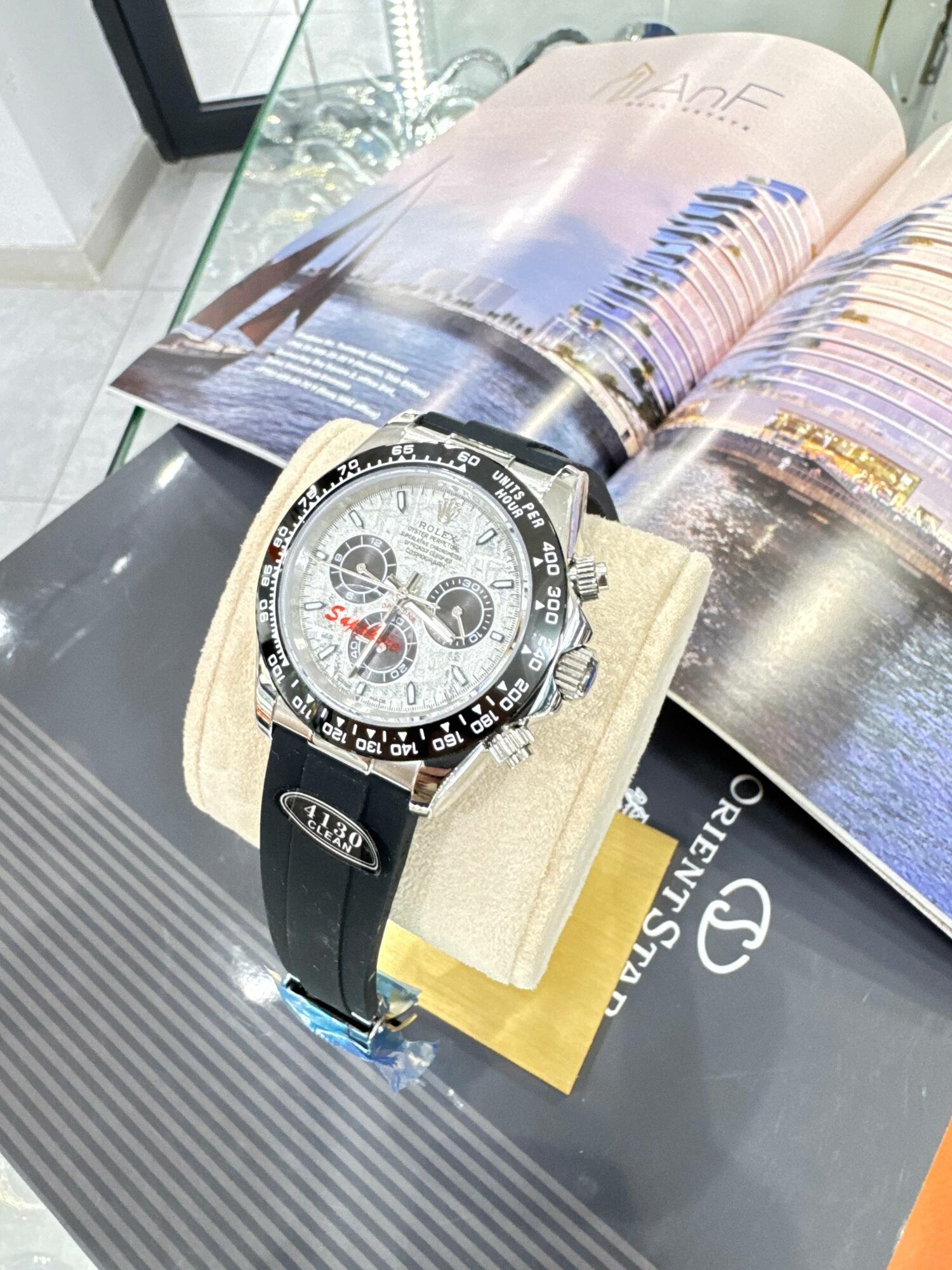 Наручные часы Rolex, синий — фото 1