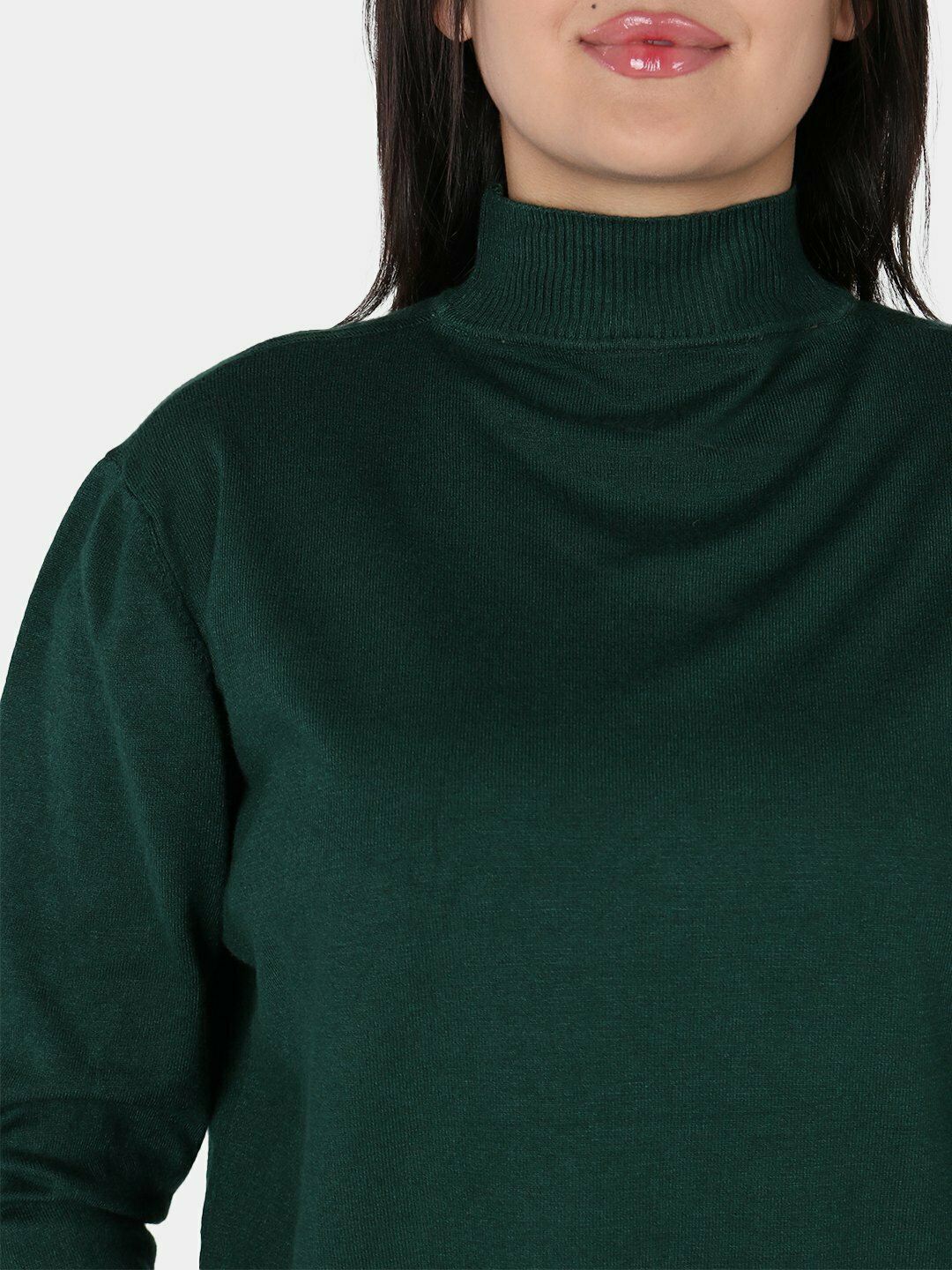 Водолазка , размер One Size, зеленый, — фото 1