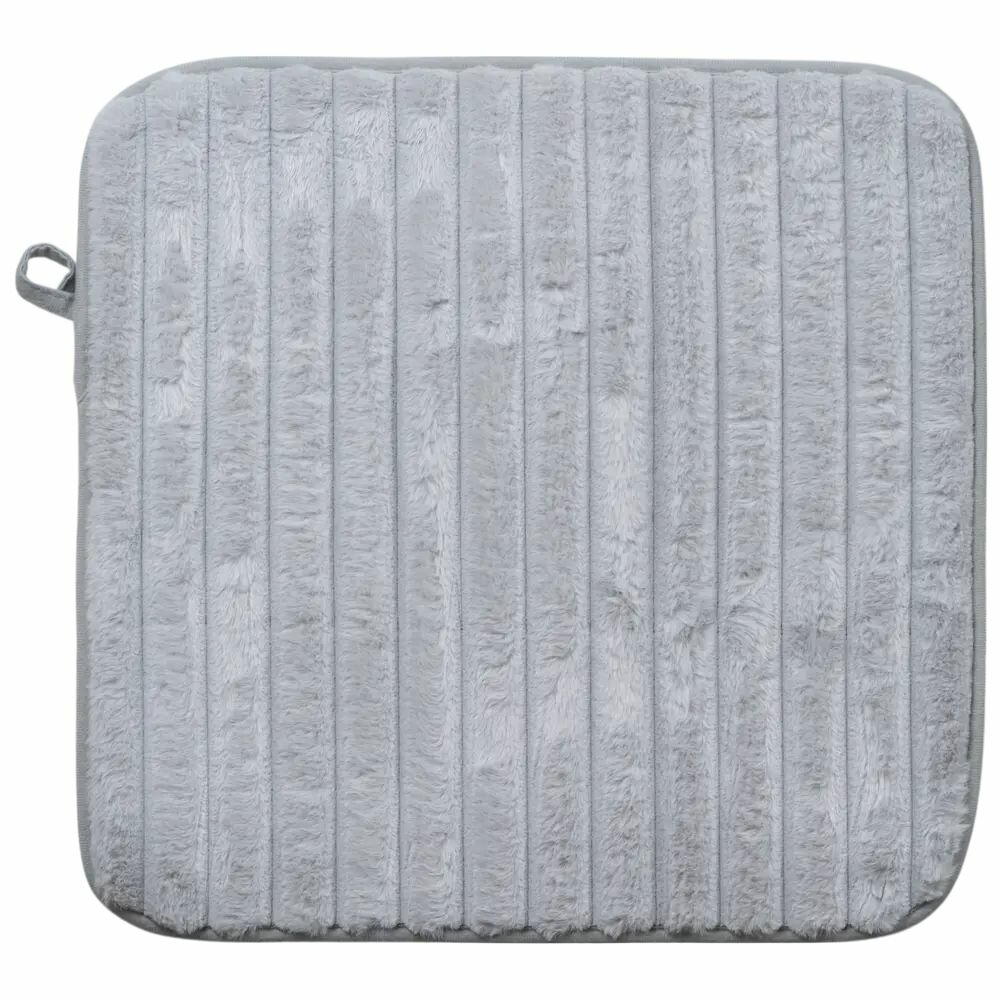 Коврик для туалета Tally 50x50 см цвет серый