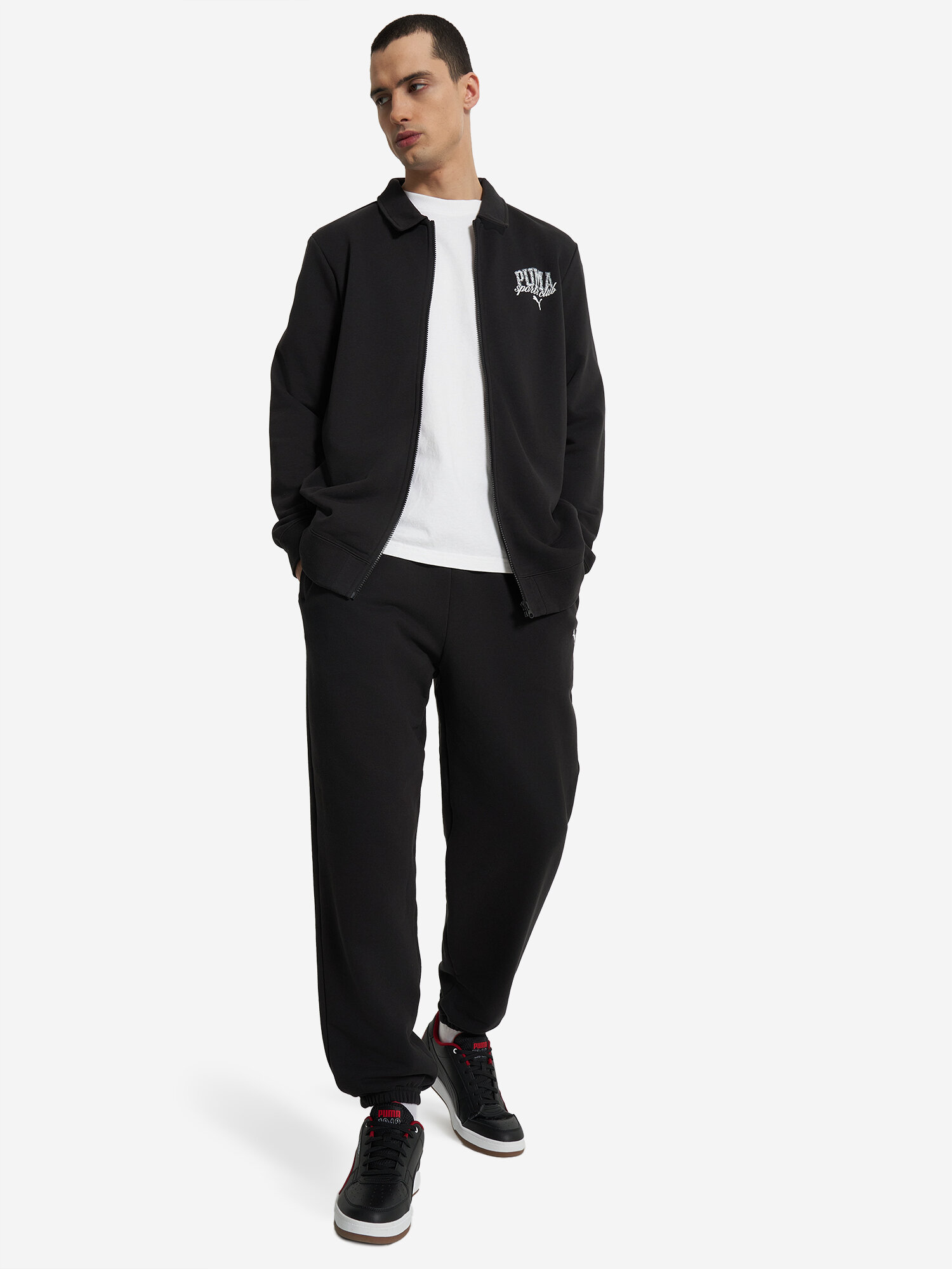 Толстовка спортивная PUMA, размер M, , черный — фото 1