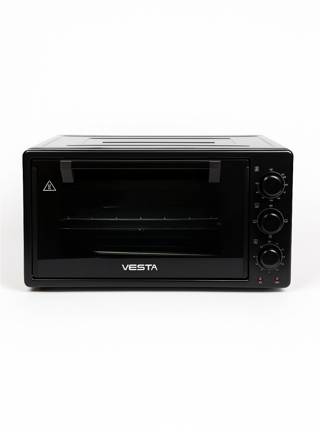 Мини-печь Vesta 4222 E — 42 л, 1800 Вт, гриль, конвекция, таймер, стильный дизайн — фото 1