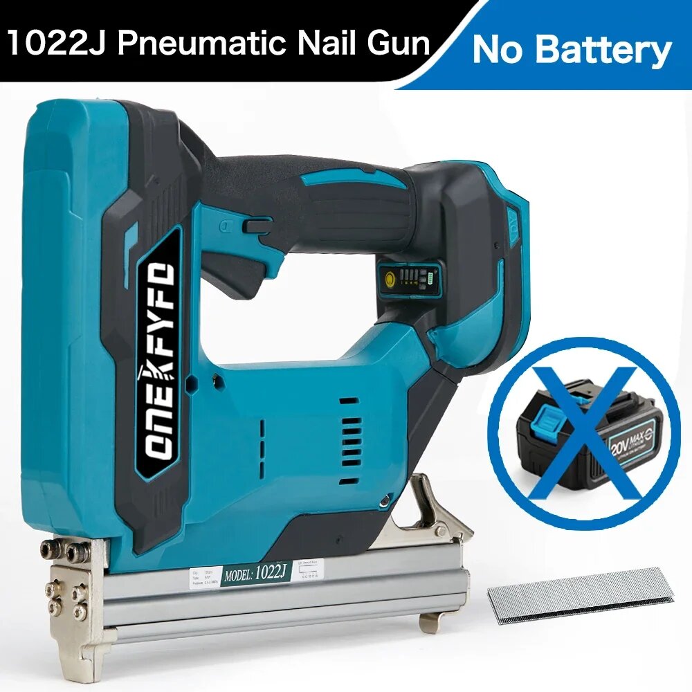 Беспроводной электрический степлер ONEKFYFD 1022J для Makita 18В