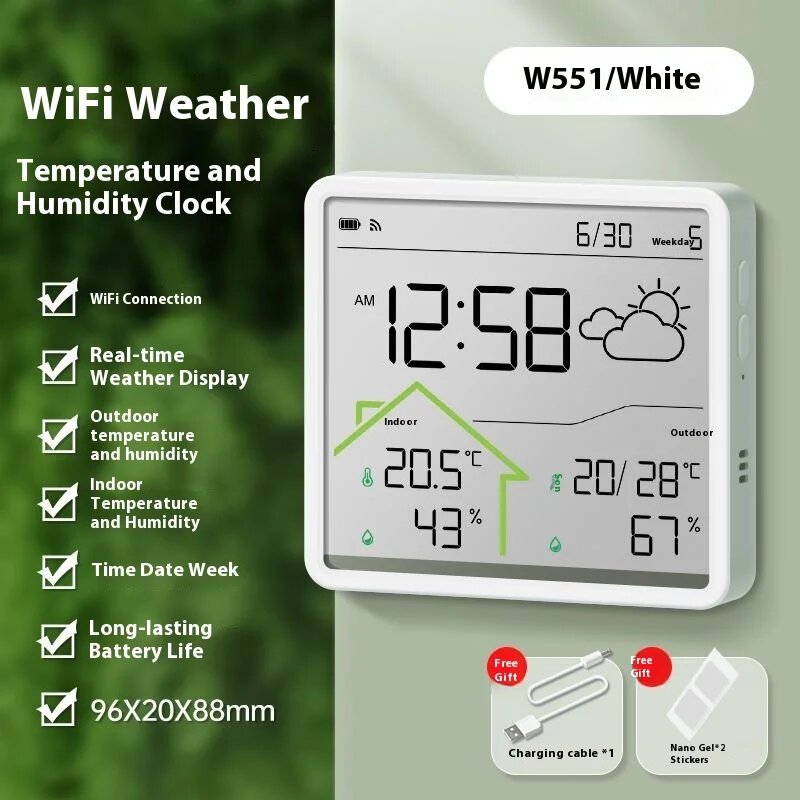 MIJIA Термометр и датчик качества воздуха, WIFI 1