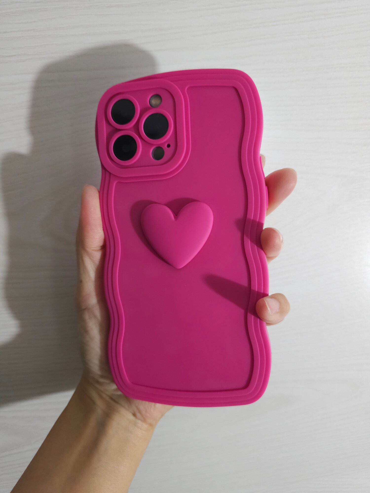 Чехол "Soft Touch", для iPhone 13 Pro Max, силикон, ударопрочный, Розовый