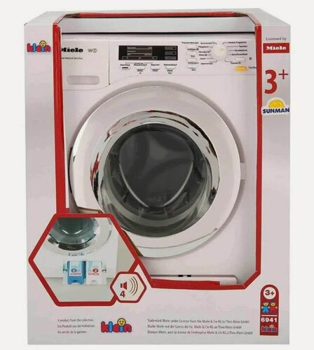 Изображение товара Стиральная машина Miele с водой и звуком детская Mile