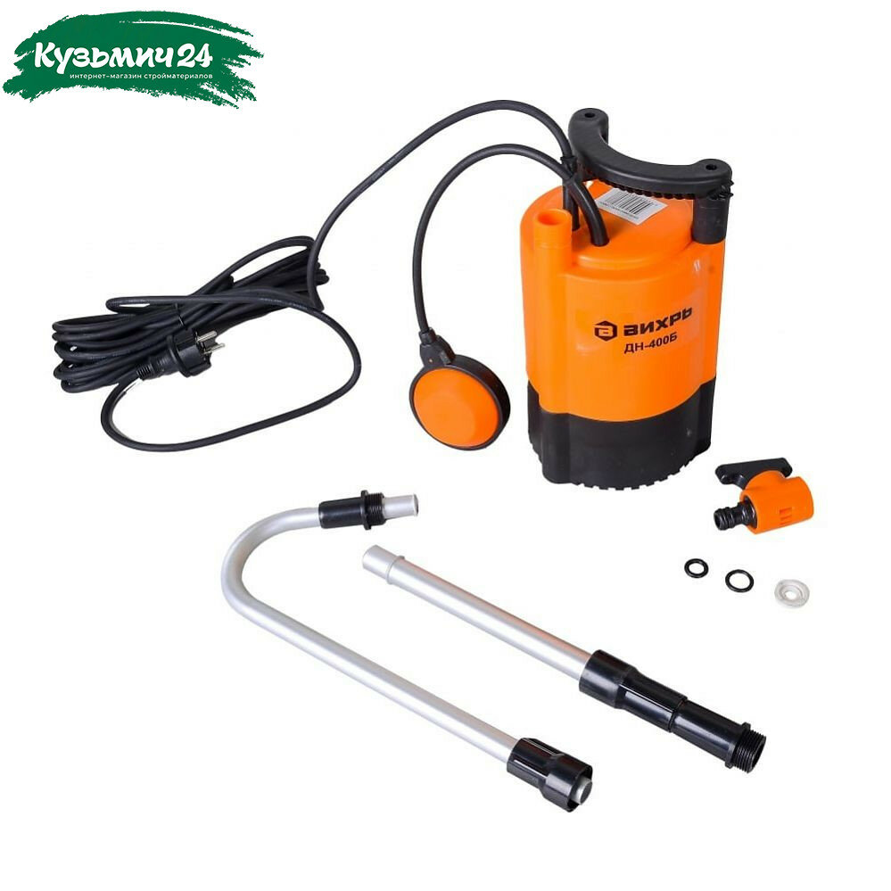 Дренажный насос бочковой ДН-400Б Вихрь