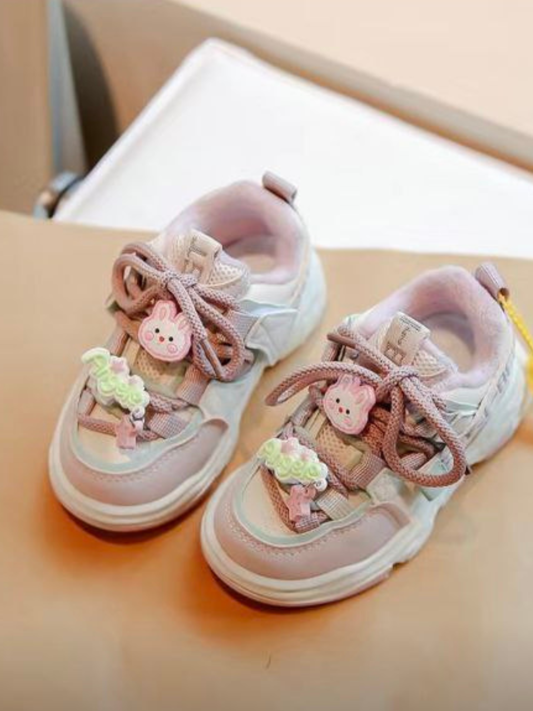 Кроссовки, размер 24, розовый — фото 1