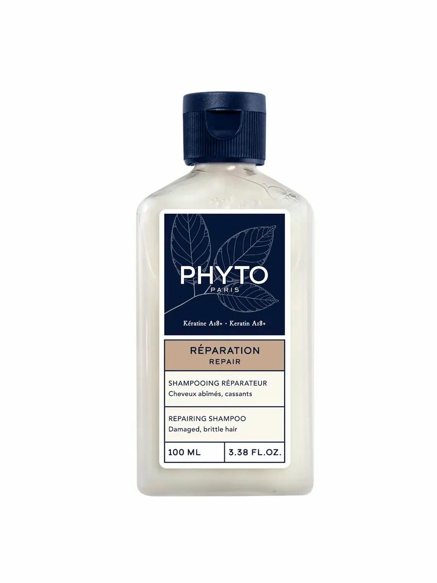 PHYTO Repair Шампунь для волос восстанавливающий, 100 мл