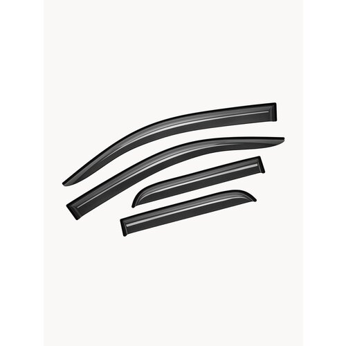 Дефлекторы Azard для Volkswagen Polo 5 Фольксваген поло 5 2010-2019 седан накладные 4 шт 3023₽