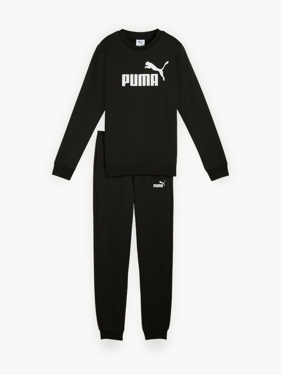 Костюм спортивный PUMA, размер 164, черный