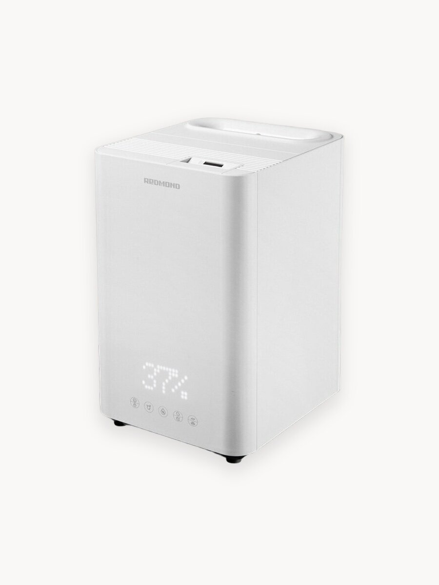 Увлажнитель воздуха настольный REDMOND HF2203, ультразвуковой, верхний залив, стерилизация