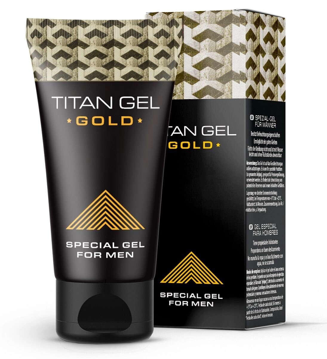 Специальный интимный гель для мужчин Titan Gel Gold TANTRA - 50 мл.