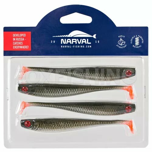 Силиконовая приманка Narval Skinny 12см. #046 4шт.