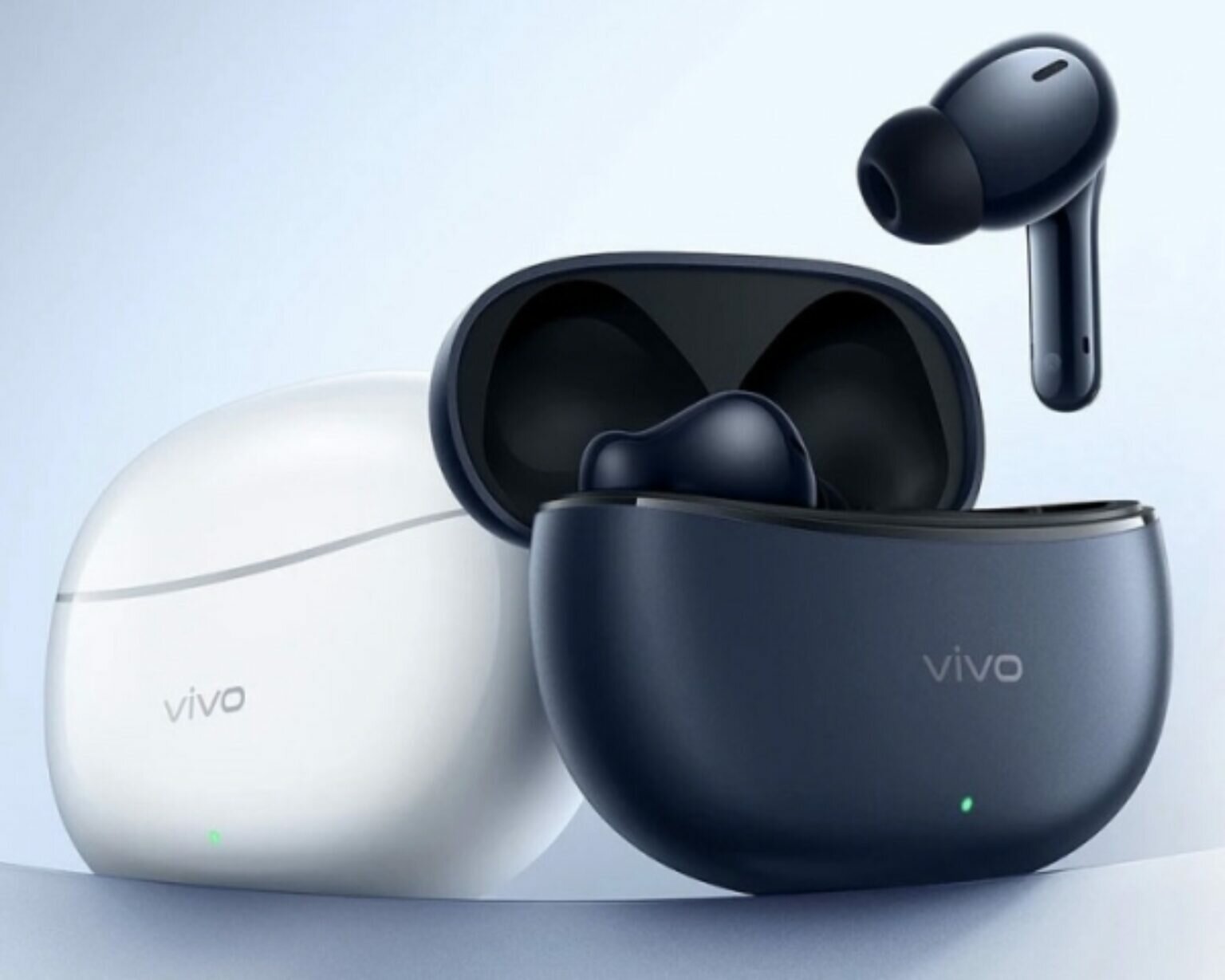 Беспроводные наушники VIVO tws 3e, с ANC, Bluetooth 5.3, DeepX 3.0, CN, синий
