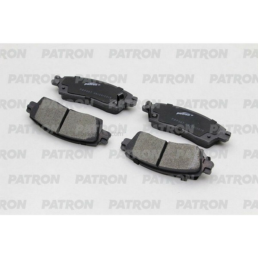PATRON PBP067 Колодки тормозные дисковые задн GM Buick Enclave 2008-2009, Chevrolet SSR 2003-2006, TrailBlazer 200
