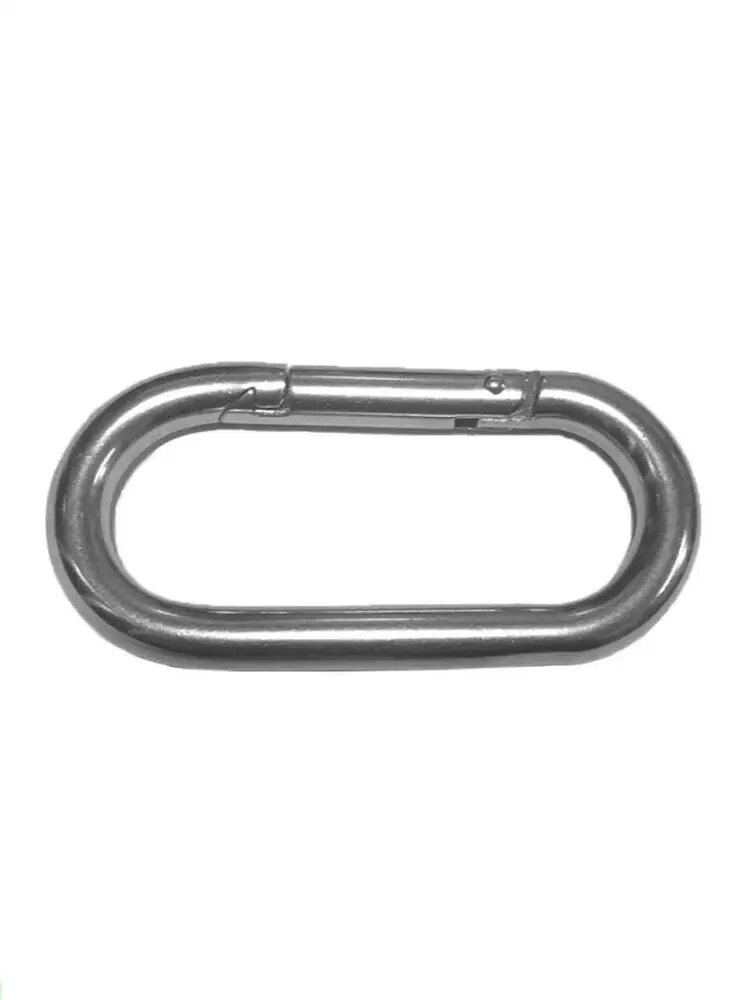 Карабины пружинные овальные из нержавеющей стали 4 шт. 304 M6X60MM