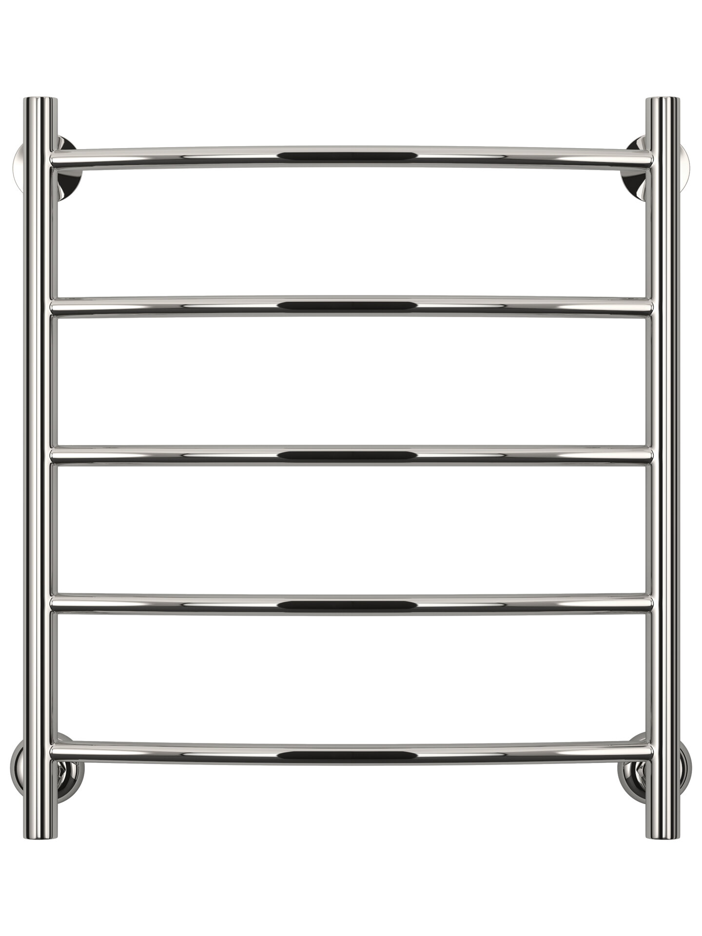 Полотенцесушитель водяной Сунержа ВПС-52П 80x50 мм нержавеющая сталь c полимерным покрытием 3/4" цвет хром - фото №2