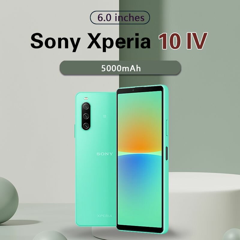 Смартфон Sony Xperia 10iv XQCC54 6/128 ГБ,1sim Глобальная версия, русский, google play зелёный