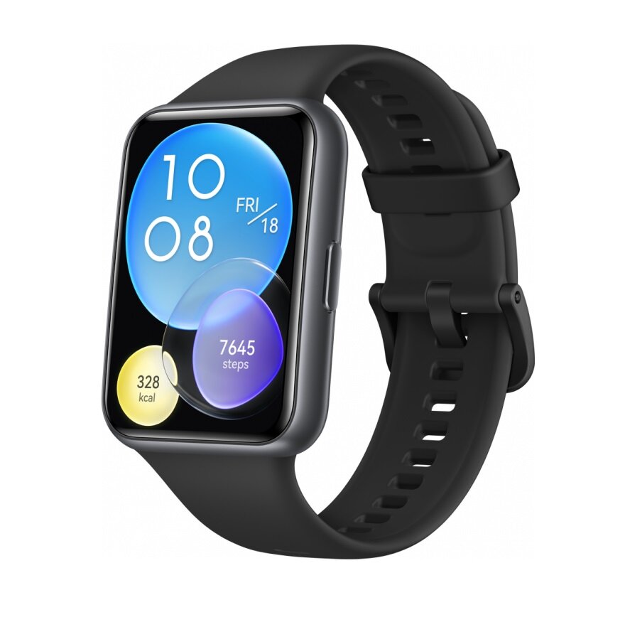 Умные часы и браслеты Huawei Смарт-часы Huawei Watch FIT 2 Black (YDA-B09S)