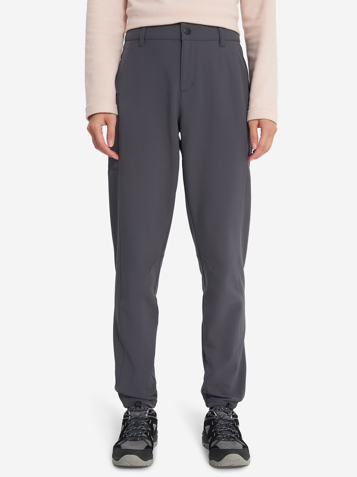 Брюки утеплённые OUTVENTURE, размер 50, темно-серый — фото 1