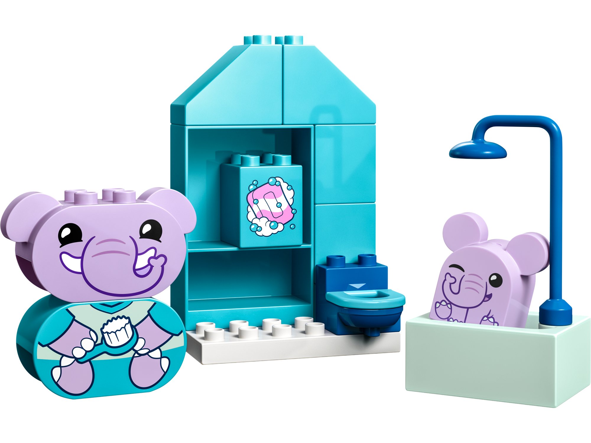 Конструктор LEGO Duplo 10413 Распорядок дня: время купания, 15 дет.