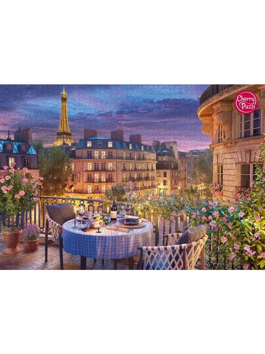 Cherry Pazzi Пазл 2000 деталей Париж для двоих — фото 1