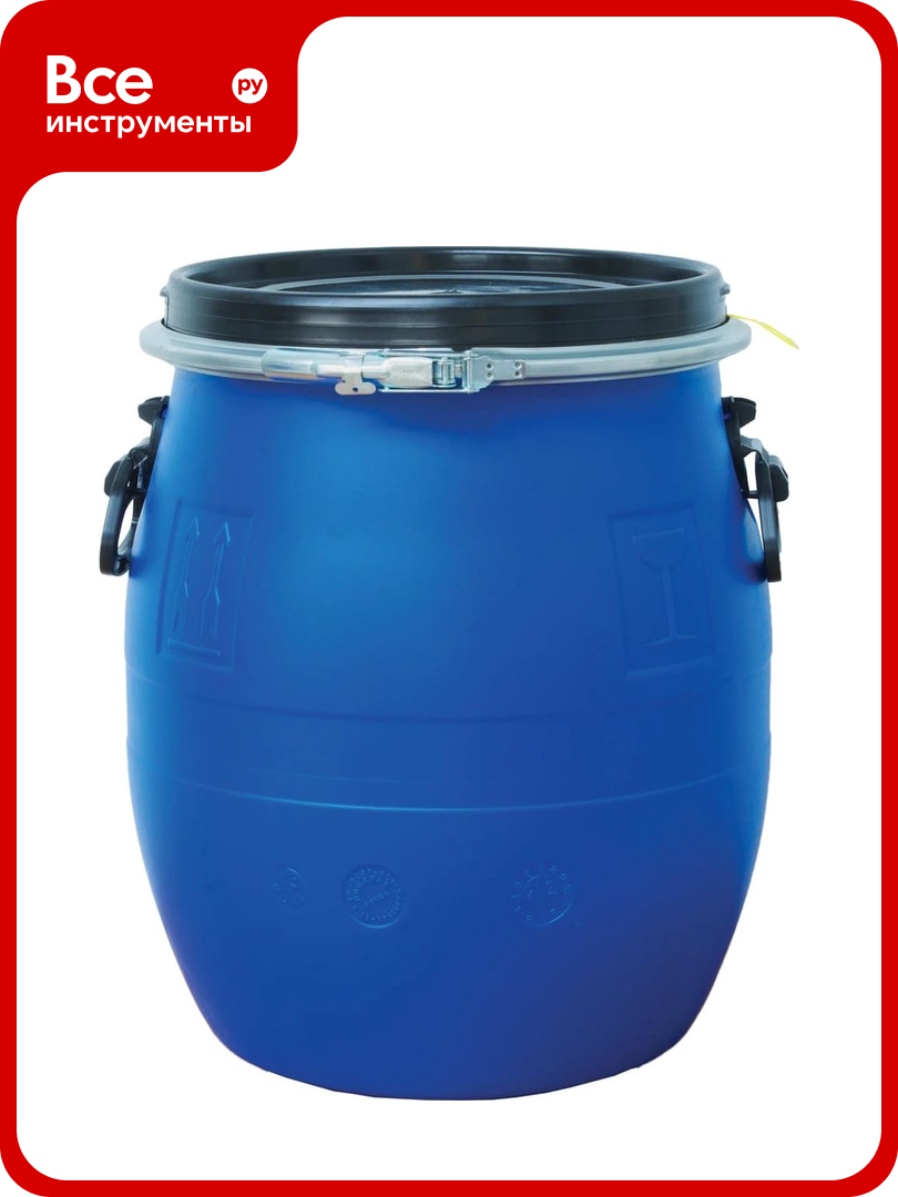 Бочка евро 48 литров  с ручками  ООО кзнм 513025