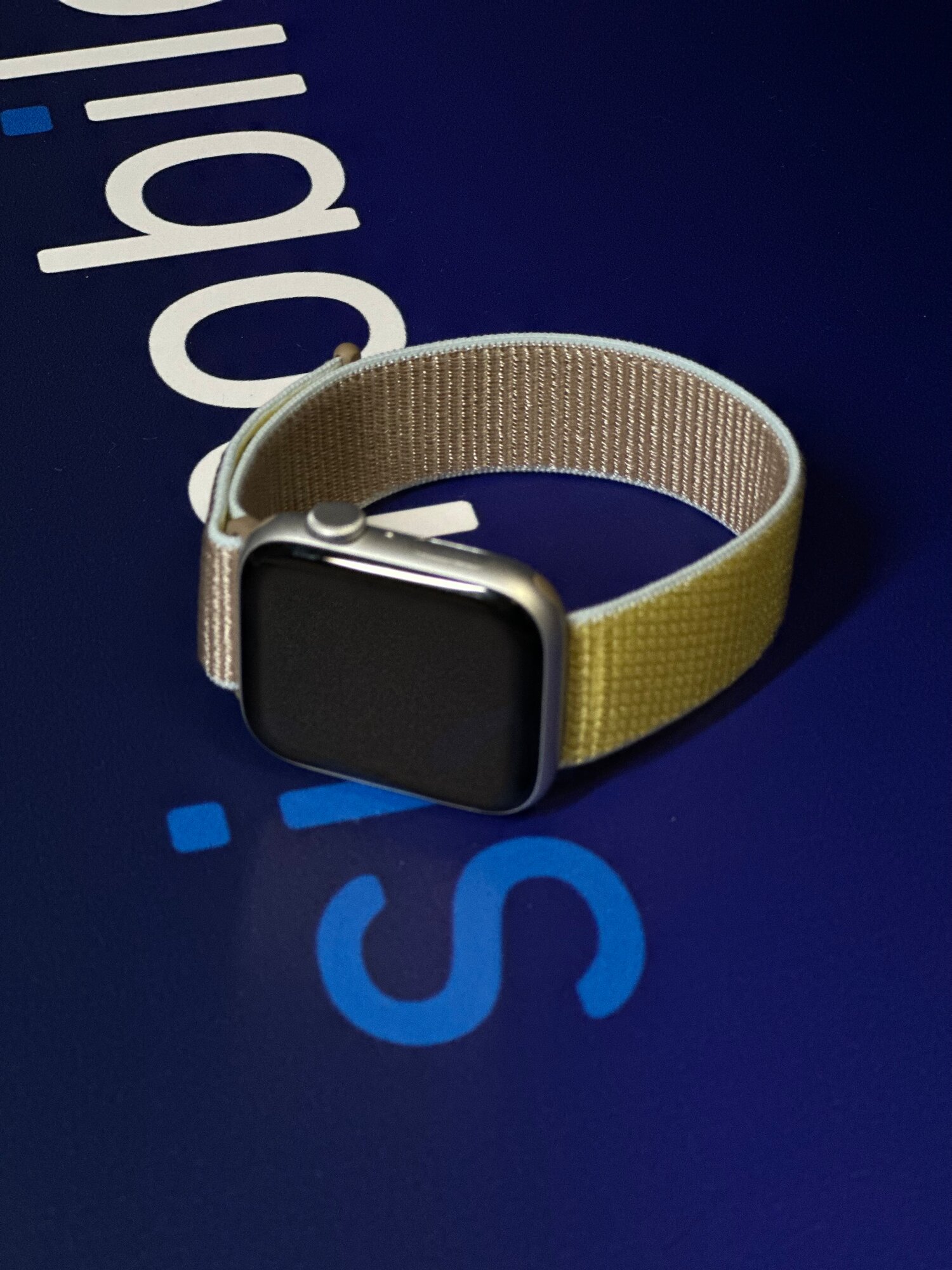 Оригинальный нейлоновый ремешок Apple, без коробки Верблюжья шерсть 42-44-45-46mm