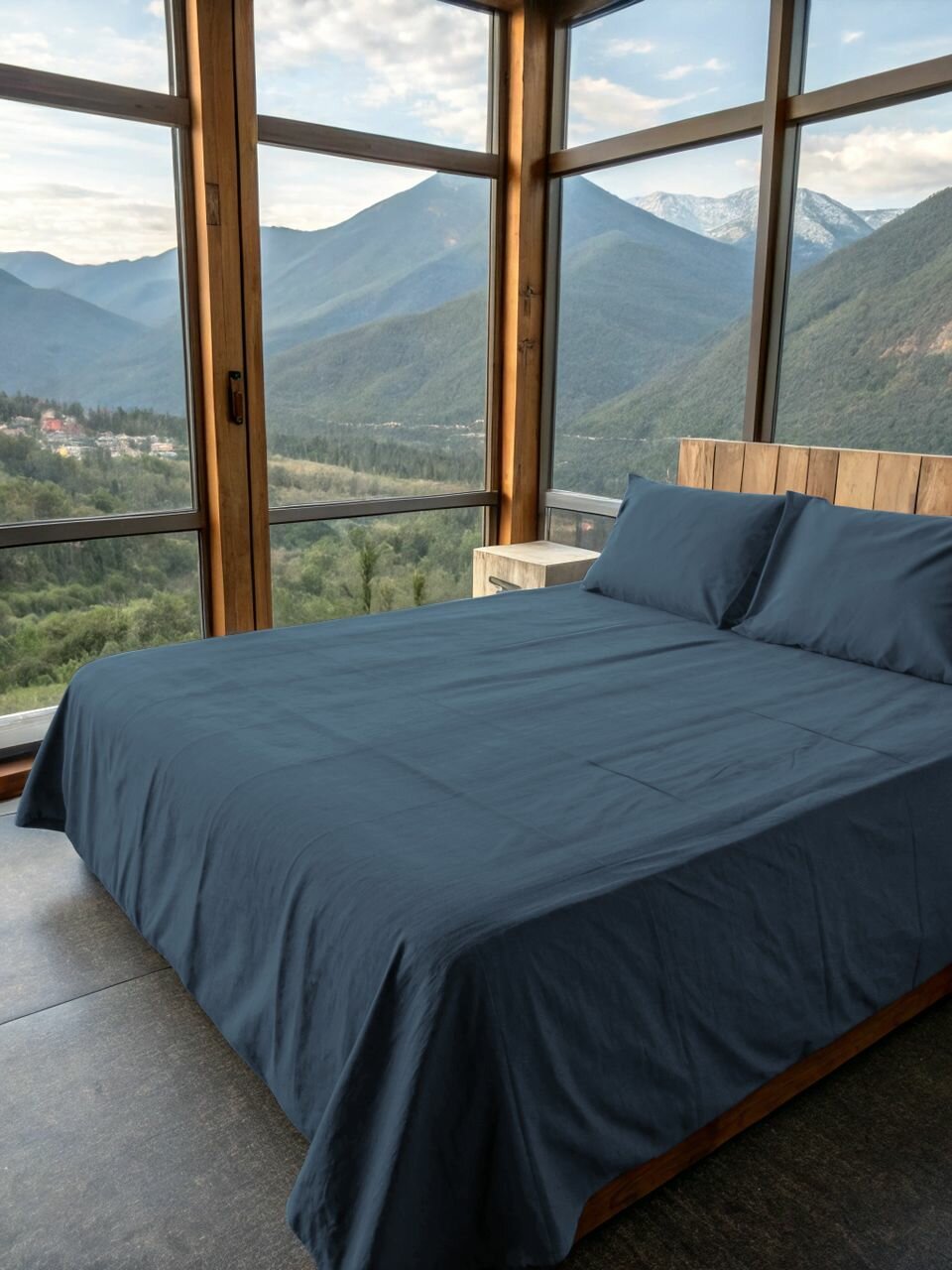 Простыня полисатин 280х280 - "Кианит"