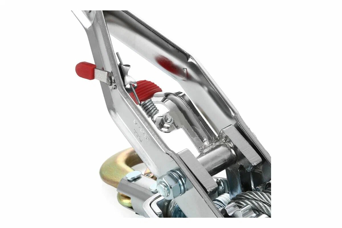 Лебедка SKRAB 26435, тяговое усилие 4000 кг, стальной трос 5мм, длина 3.3м — фото 1