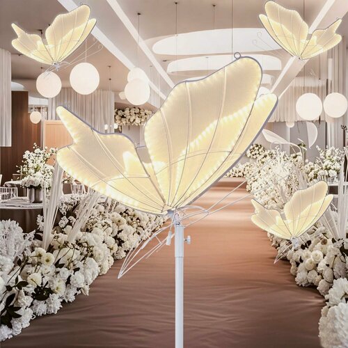 Изображение товара Свадебная напольная лампа в виде бабочки, декоративная, 1.78 м