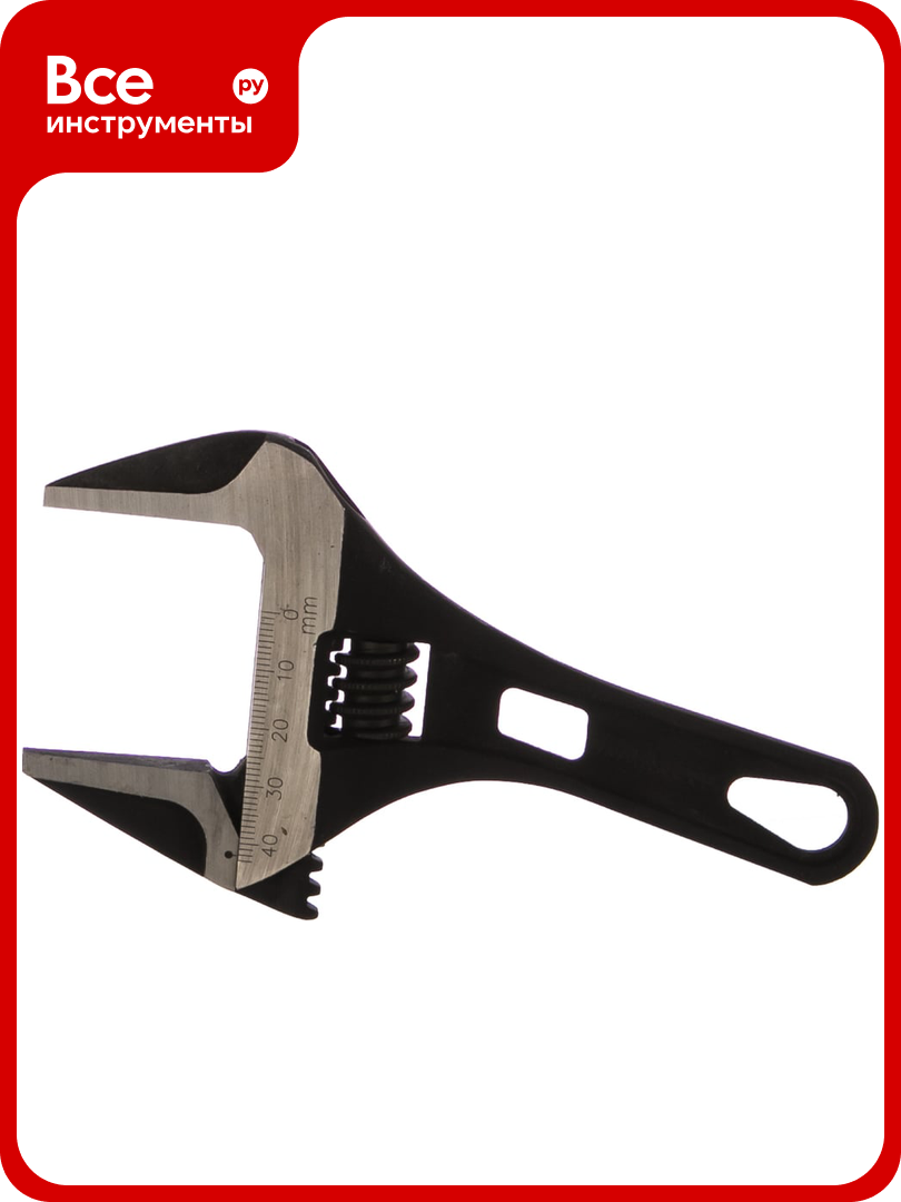 Разводной ключ KRAFTOOL SlimWide Compact 160/43 мм 27266-25