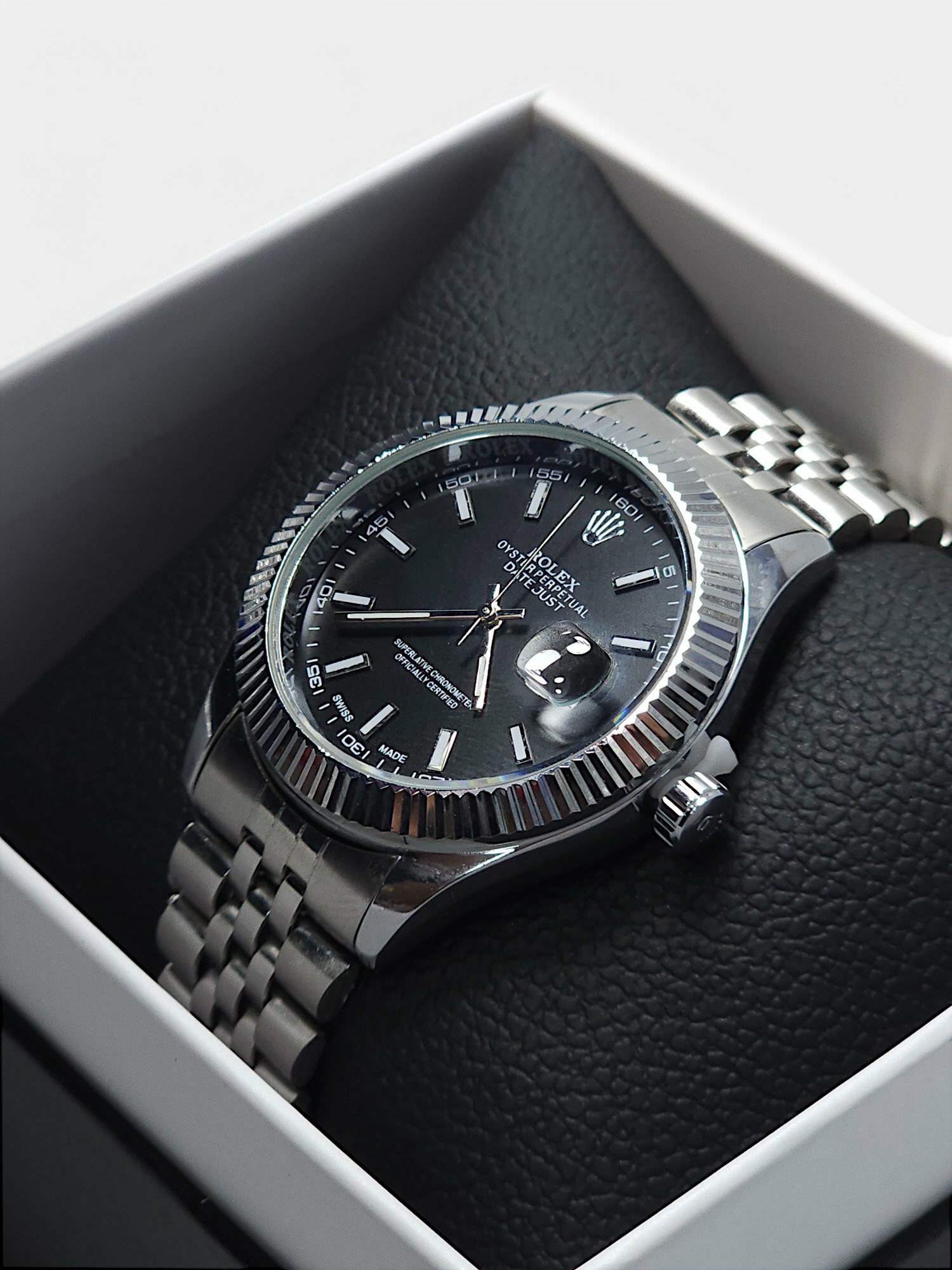 Наручные часы Rolex Classic, черный 2 — фото 1