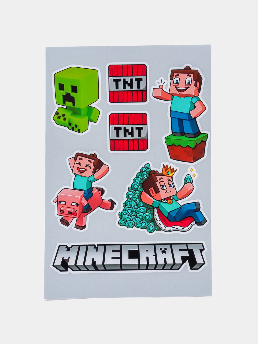 Наклейки стикеры для телефона, компьютер, Minecraft отличный подарок
