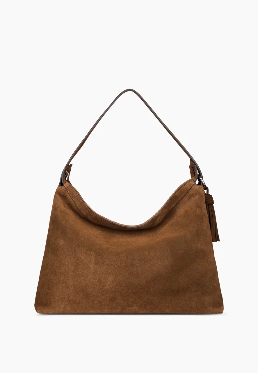 Сумка хобо POVOD Cумка Bestie Maple, коричневый — фото 1
