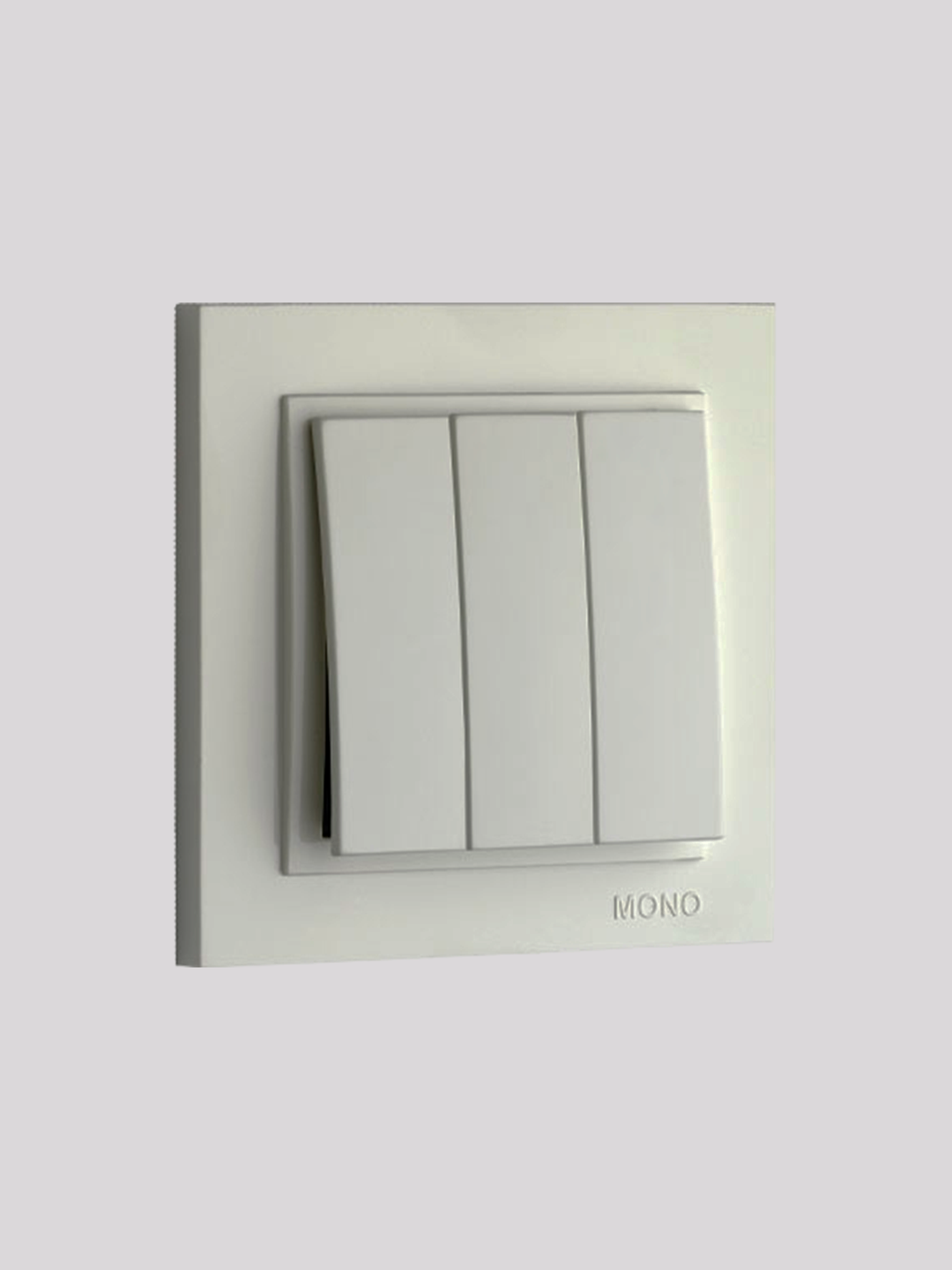 Выключатель 3 клавишный MONO ELECTRIC Despina, белый, золотой, серебряный, бронзовый, хром