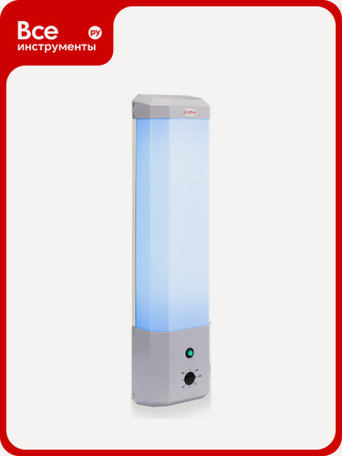 Изображение товара Облучатель‑рециркулятор Армед П, закрытый тип, пластиковый корпус, напольный/настенный монтаж, двухламповый, белый