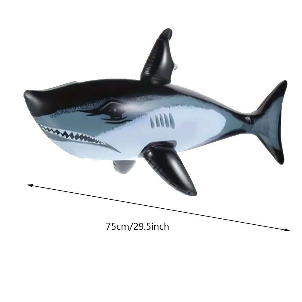 Надувная акула из ПВХ