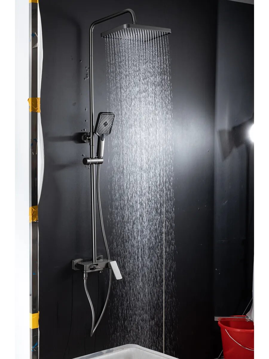 Душевая система с тропическим душем Frap F2487-9 — фото 1