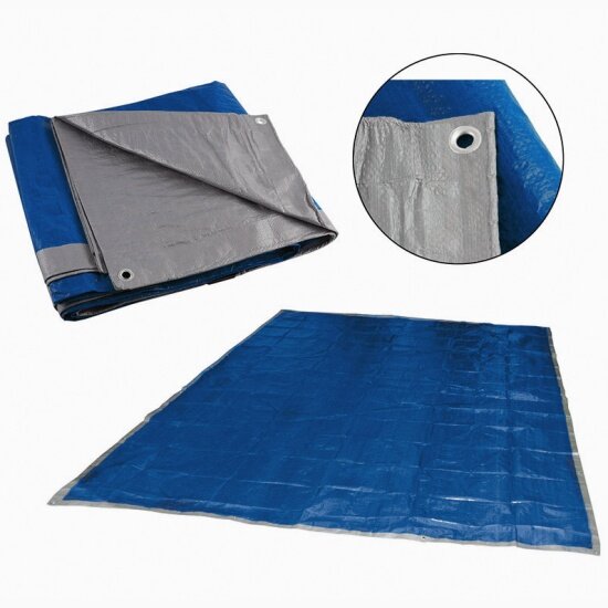 Ecos Тент хозяйственный универсальный T-4х6 4х6 м 60г/м2 синий