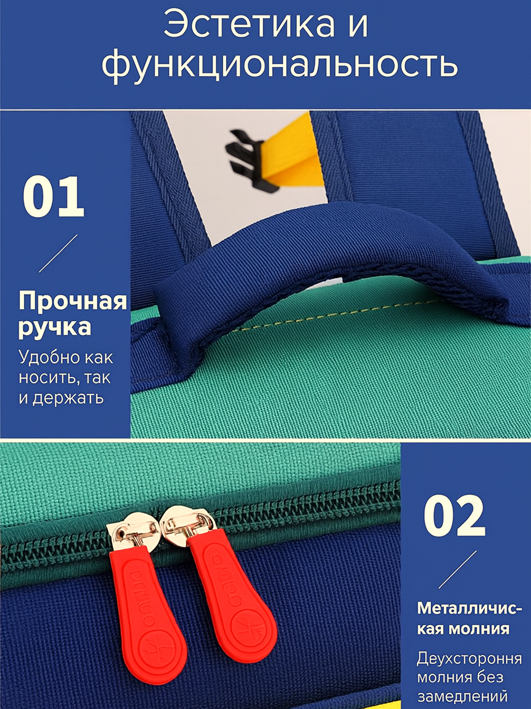 Школьный рюкзак для мальчиков и девочек (1–3 класс) — эргономичный, водонепроницаемый и удобный! — фото 1