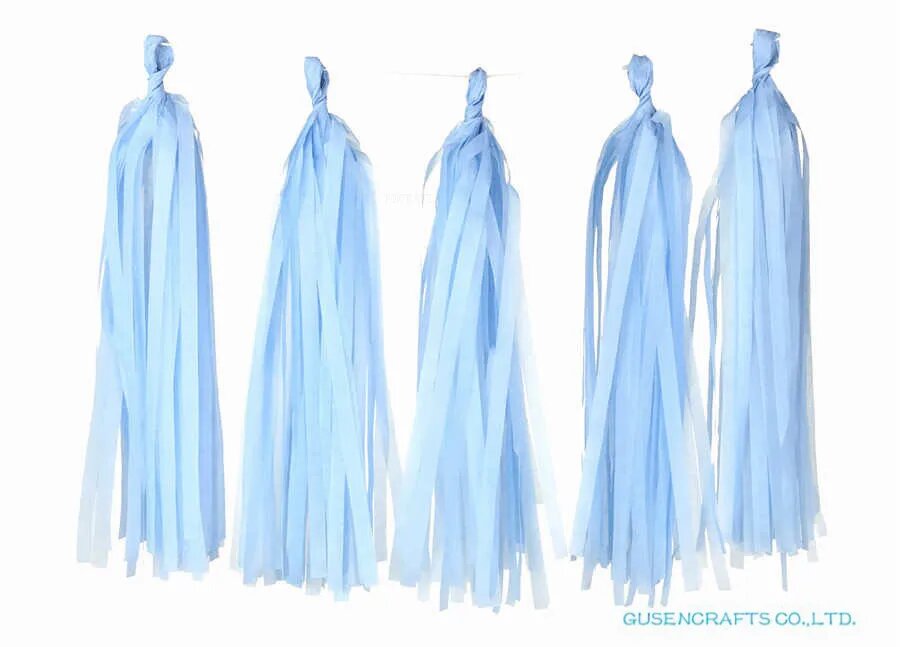 12*35 см 2 упаковки/лот (5 шт./упак.) мятно-зеленая папиросная бумага с кисточками гирлянда для дня рождения свадьбы детского праздника украшения