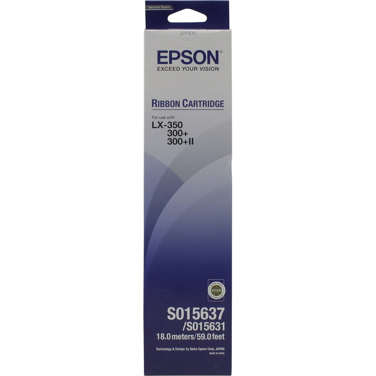 Epson S015637/S015631 Black лента для матричного принтера