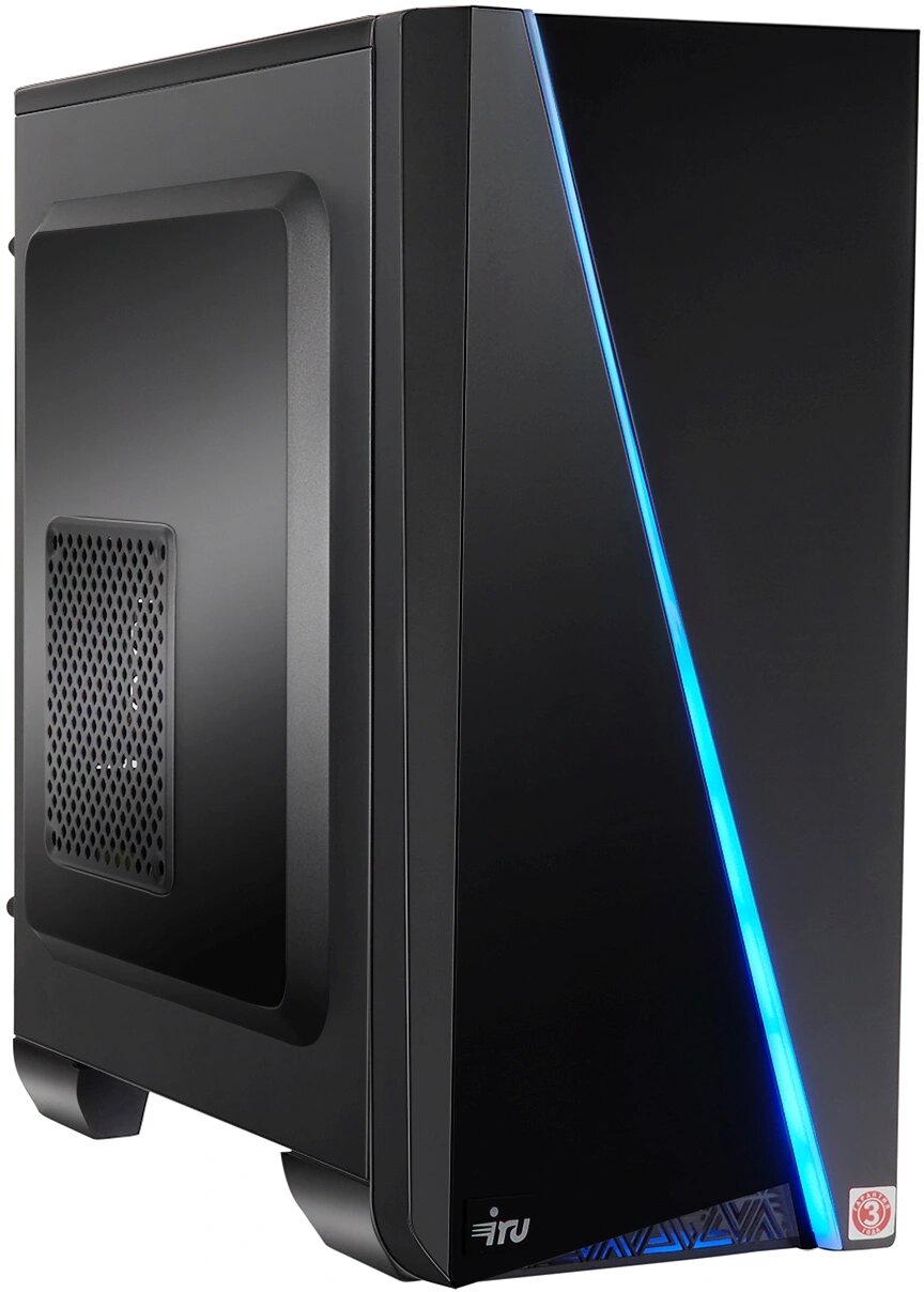 IRU 2106549 Компьютер Tactio 320A5GER MT Ryzen 5 5600G (3.9) 16Gb SSD512Gb RGr Windows 11 Pro 64 GbitEth 500W черный