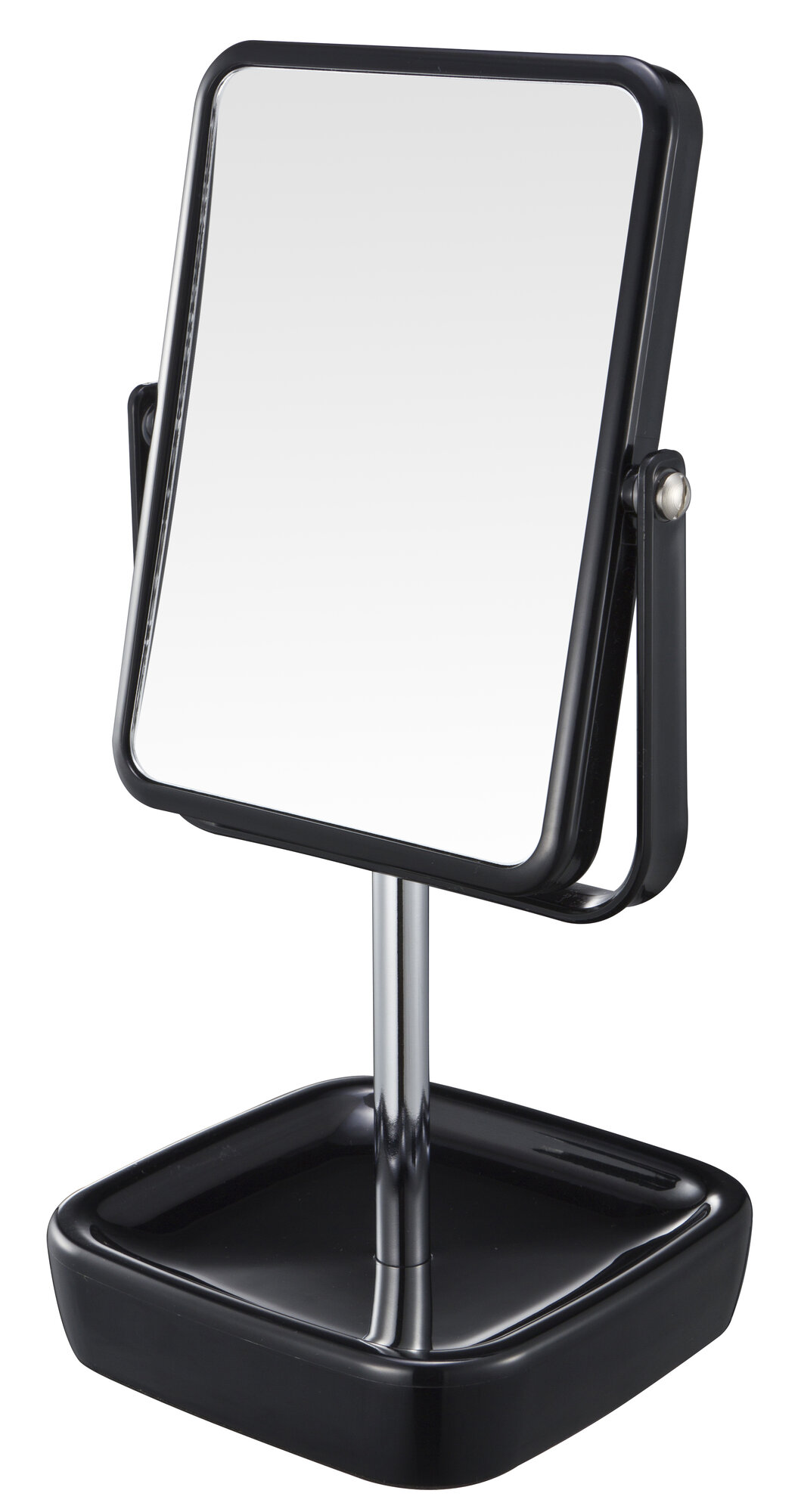 Зеркало увеличительное настольное ø17 цвет черный