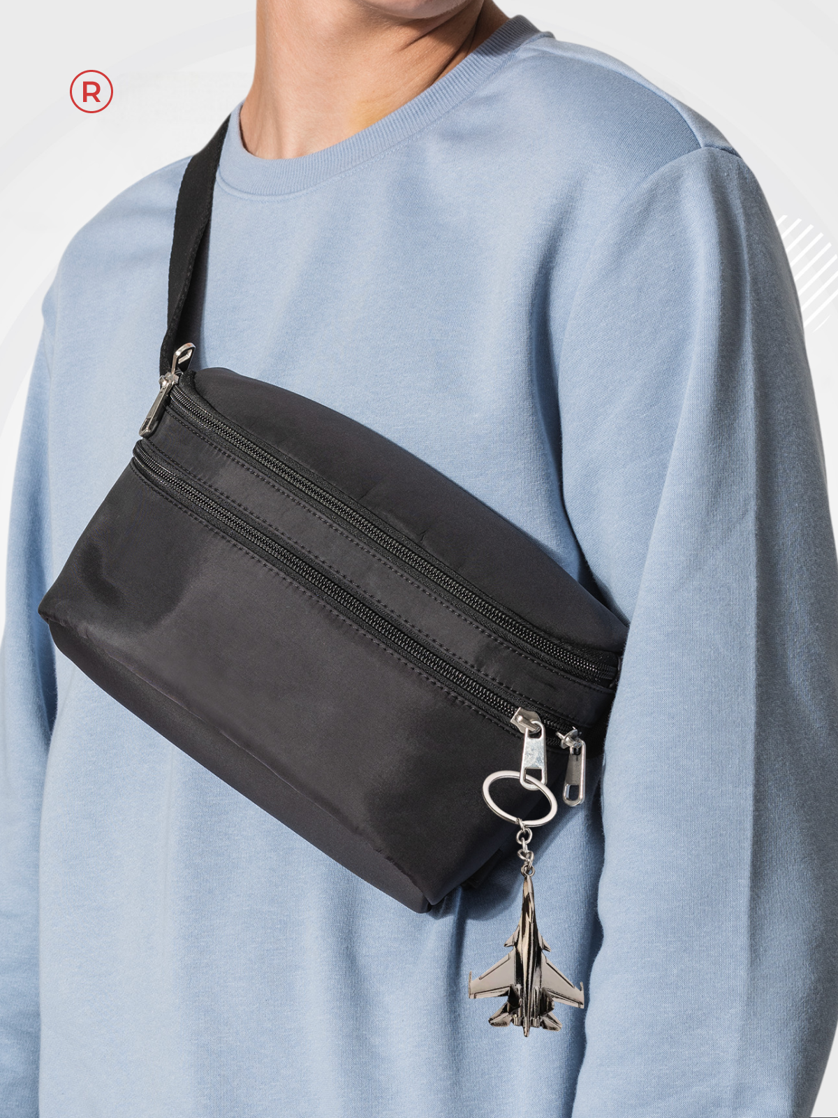 Брелок remove, черный — фото 1