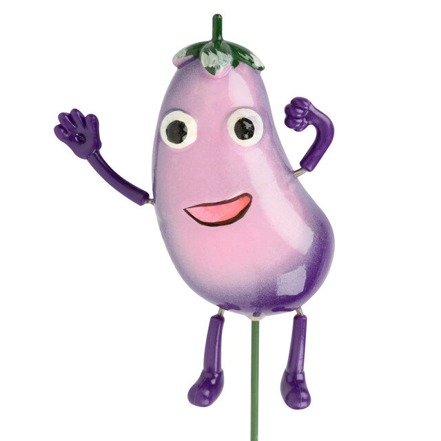 Штекер садовый PARK Баклажан здоровяк 6x12x58см фиолетовый
