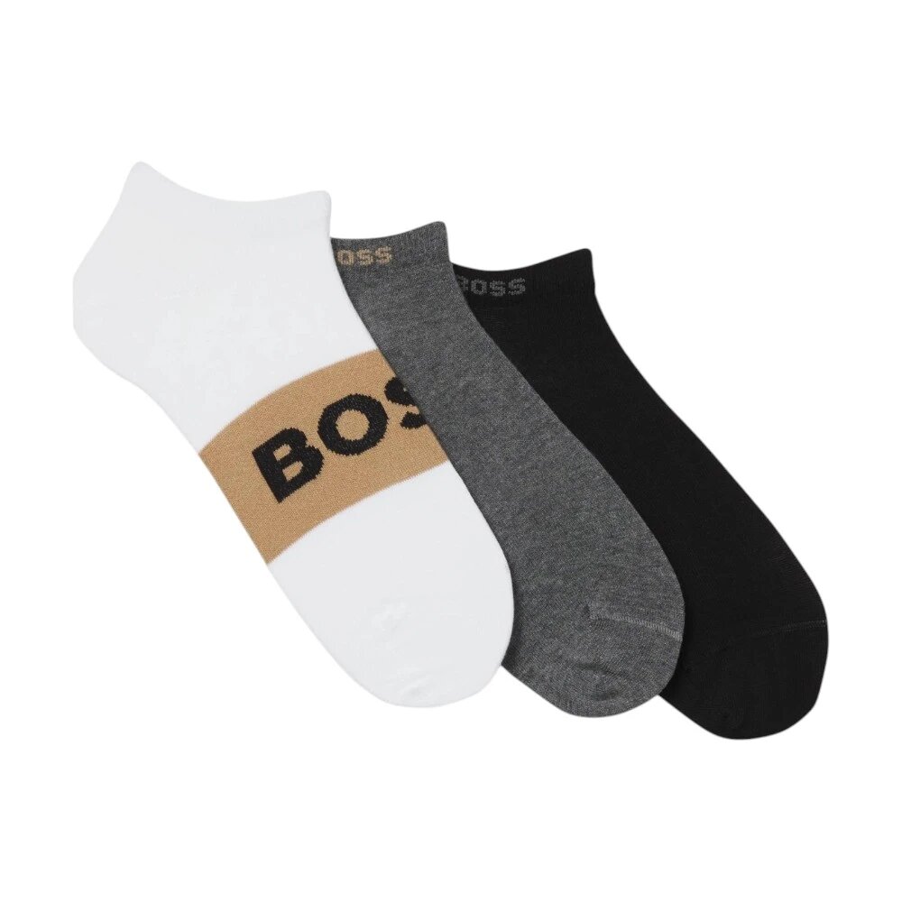 Носки BOSS, размер 39-42, черный