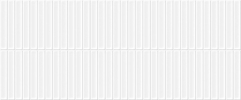 Керамическая плитка Gracia Ceramica Simply white 01 10100001522 настенная 25х60 белый