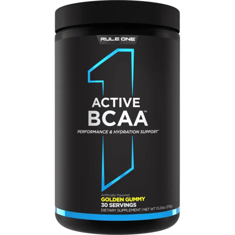Аминокислоты Rule One Active BCAA 390 гр со вкусом Golden Gummy — фото 1